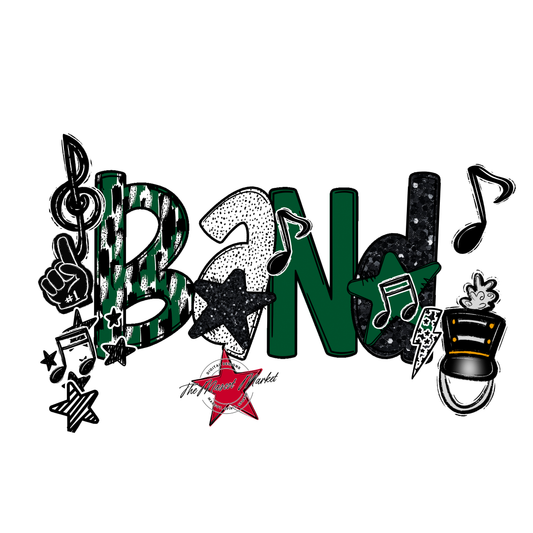 Band Scrape-Green