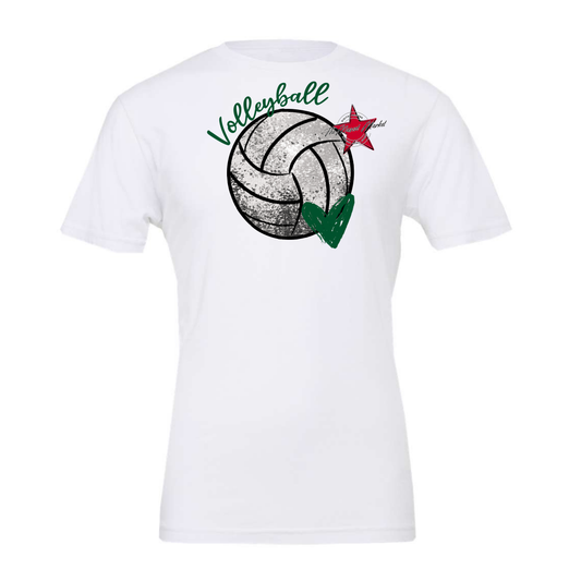 Volleyball Sequins-Green