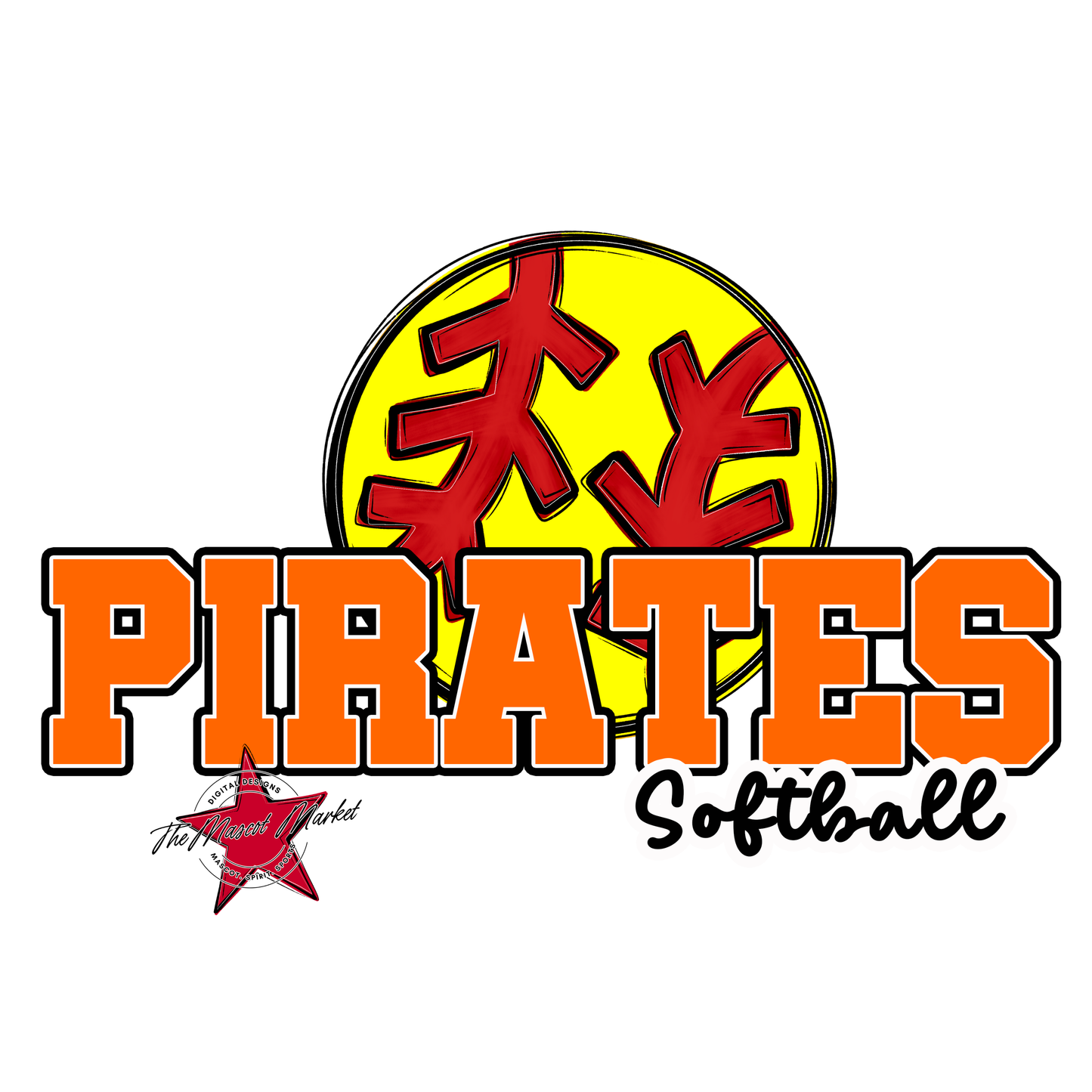 Pirates Varsity Softball-Orange