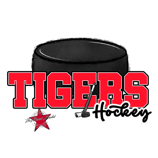 Tigers Varsity Hockey-Bright Red