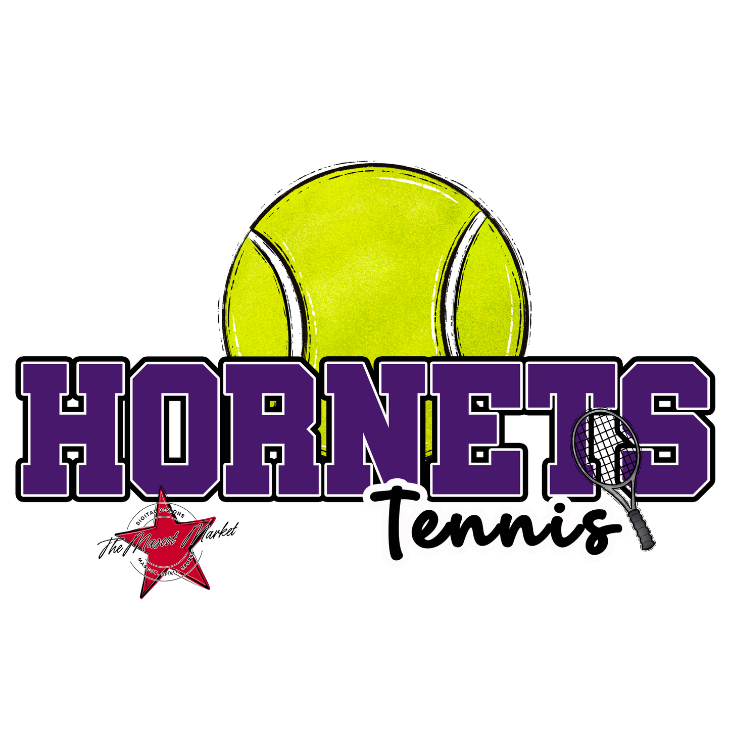 Hornets Varsity Tennis-Purple