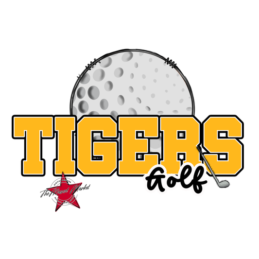 Tigers Varsity Golf-Yellow