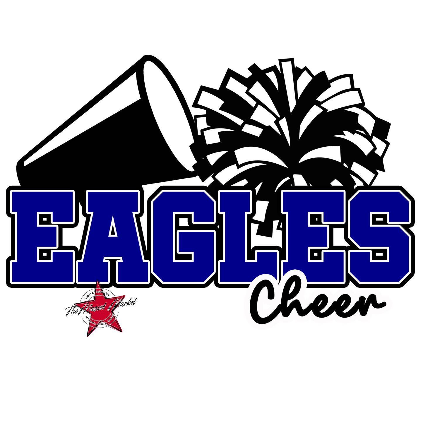 Eagles Varsity Cheer Design-Blue