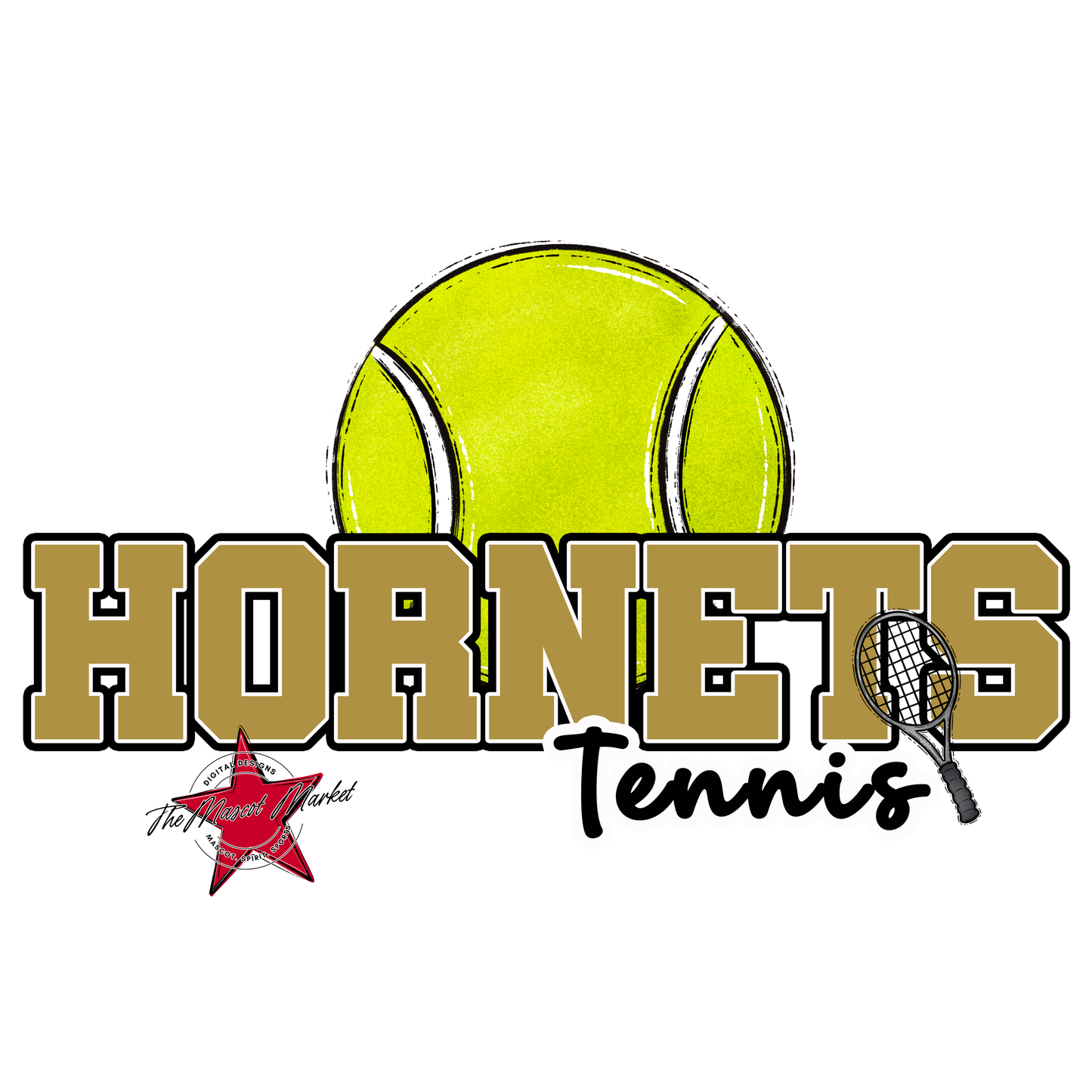 Hornets Varsity Tennis-Gold