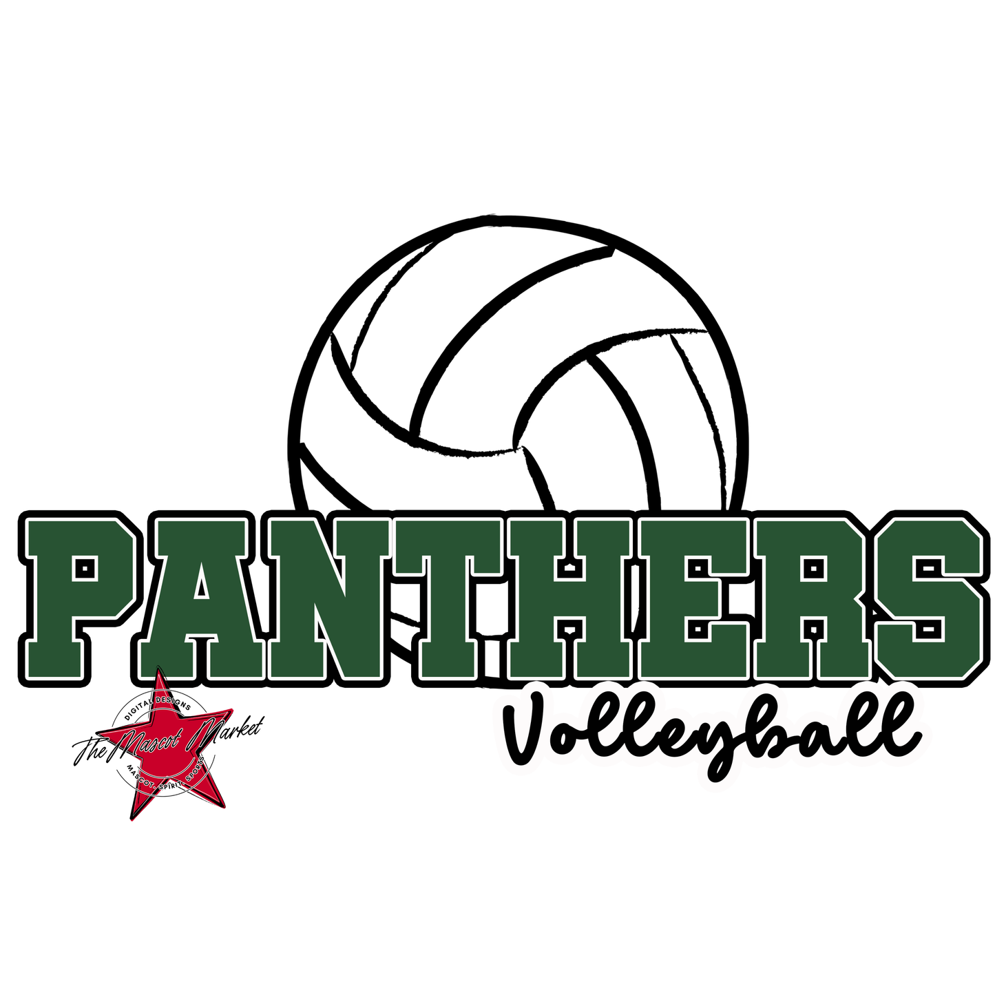 Panthers Varsity Volleyball-Green
