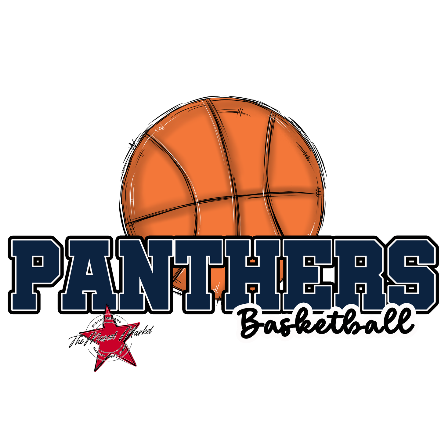 Panthers Varsity Basketball-Navy