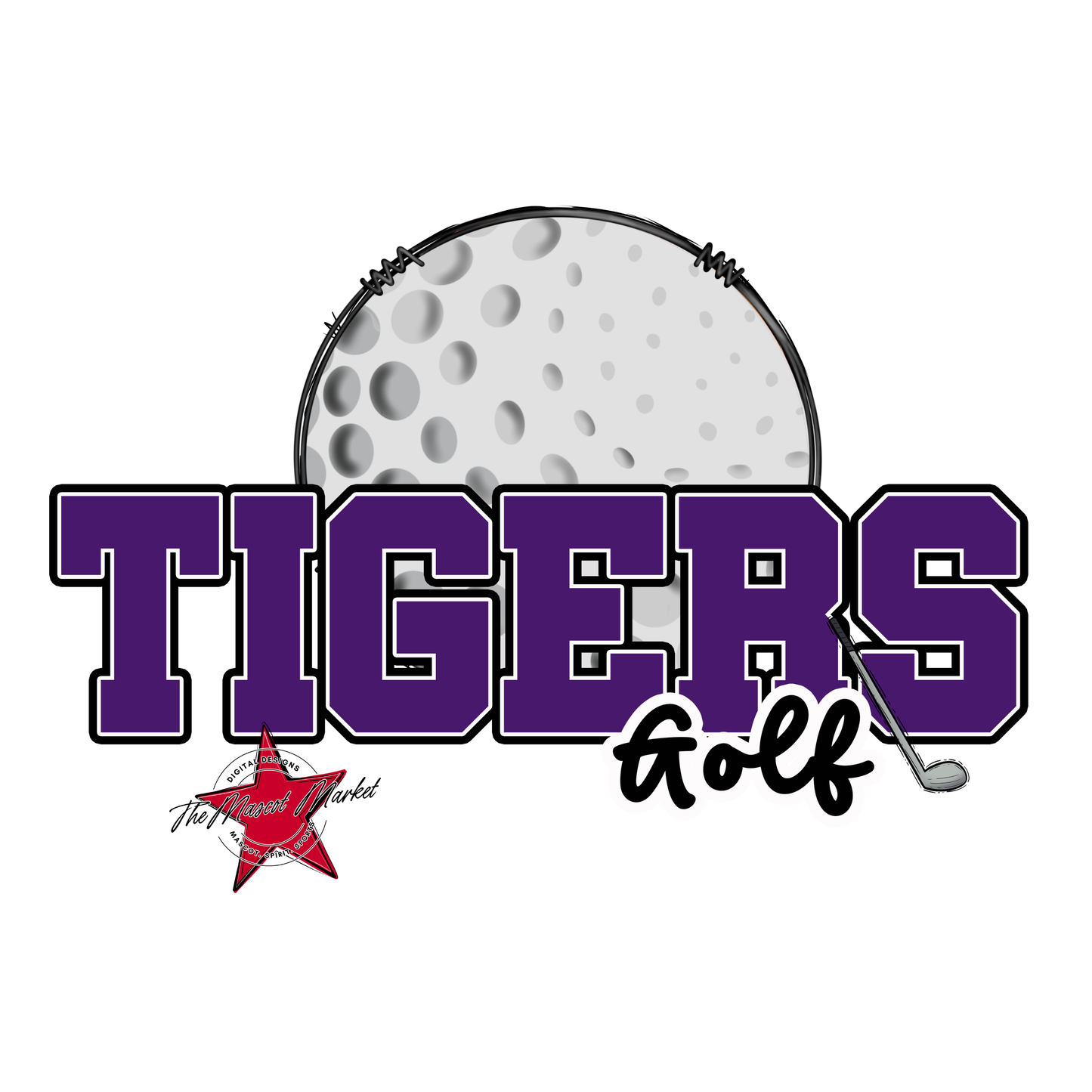 Tigers Varsity Golf-Purple