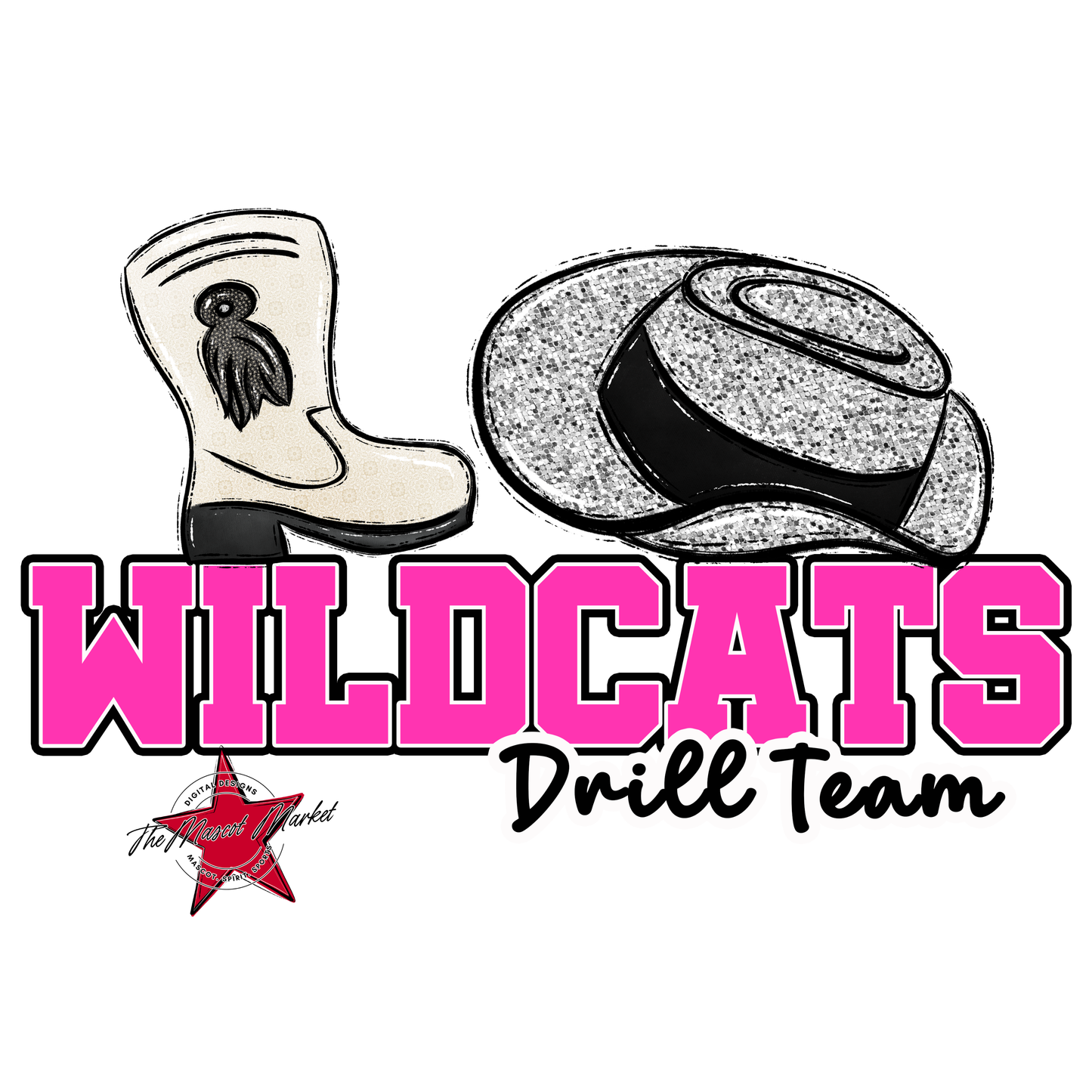Wildcats Varsity Drillteam-Pink