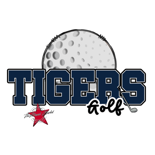 Tigers Varsity Golf-Navy