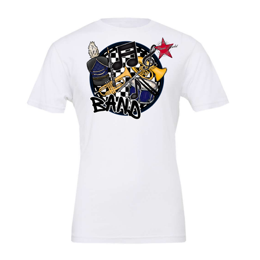Circle Band Design-Navy