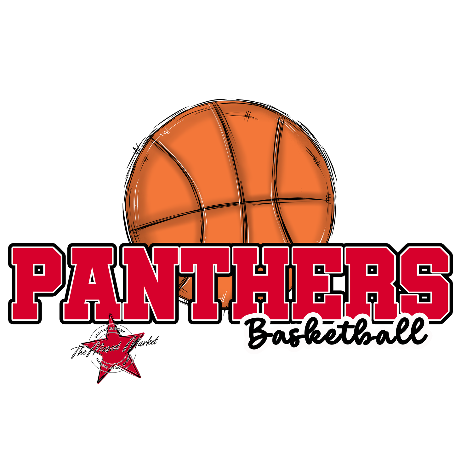 Panthers Varsity Basketball-Red