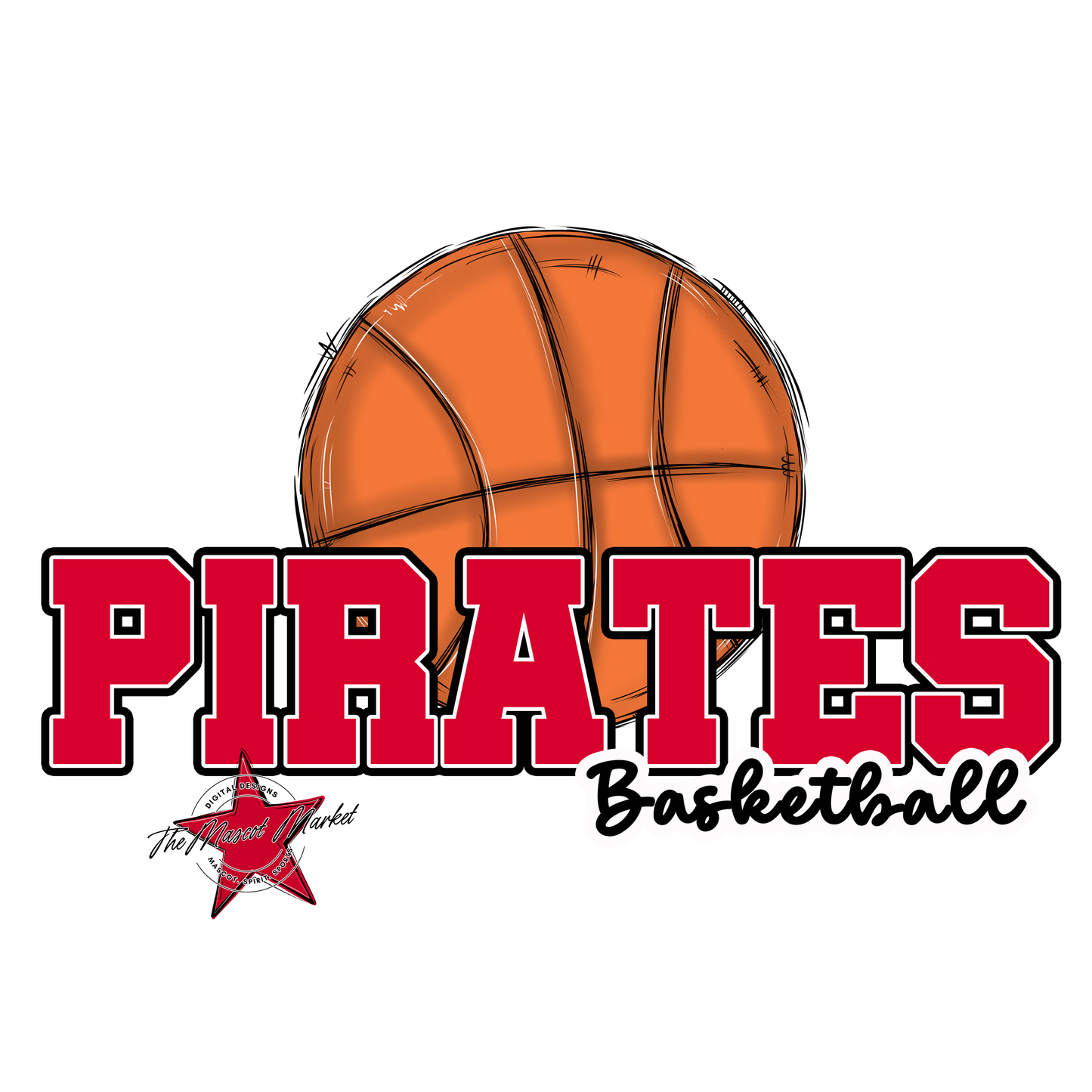 Pirates Varsity Basketball-Red