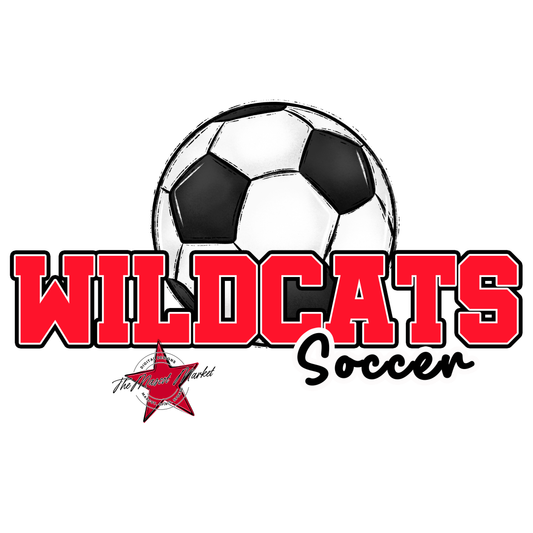 Wildcats Varsity Soccer-Bright Red