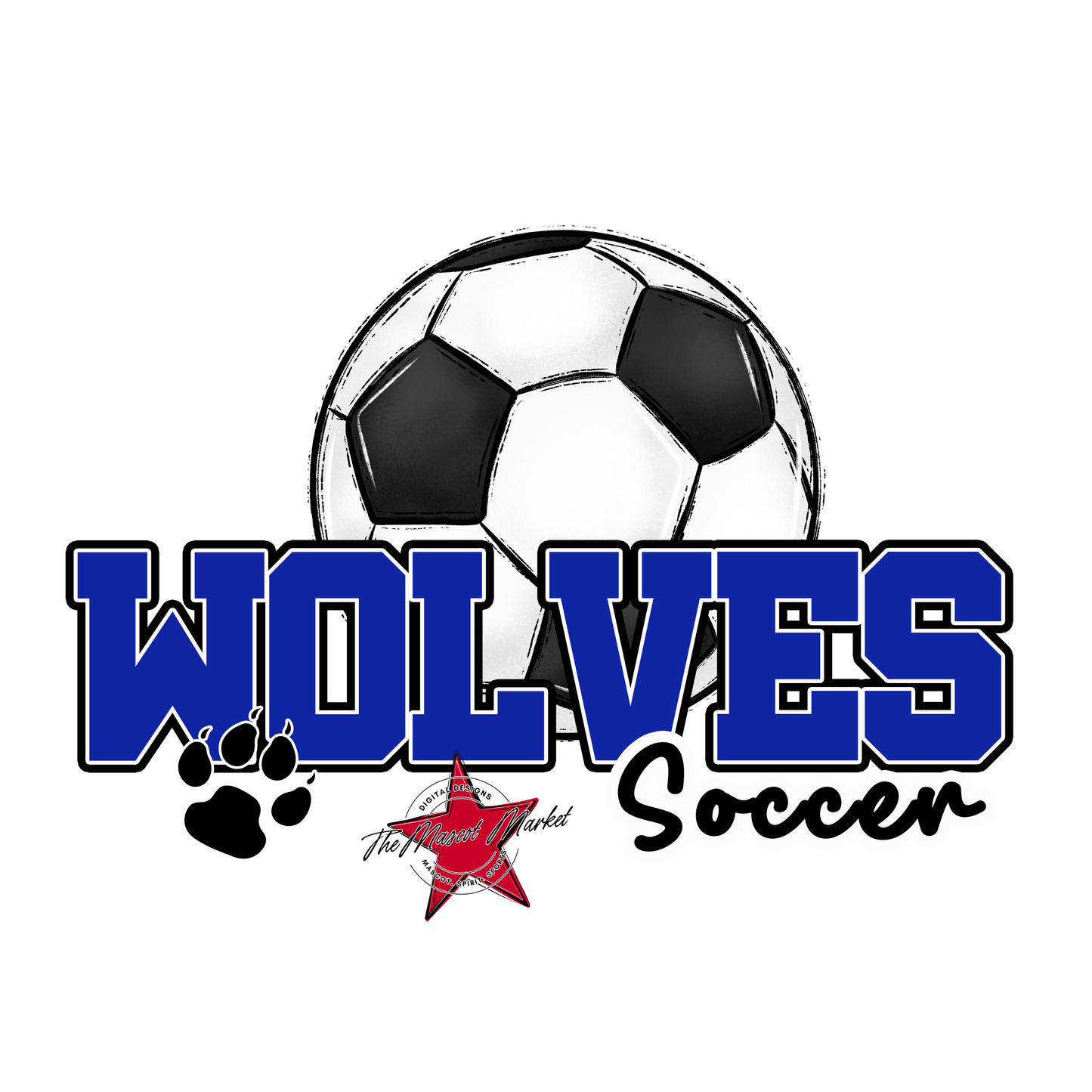 Wolves Varsity Soccer-Royal Blue