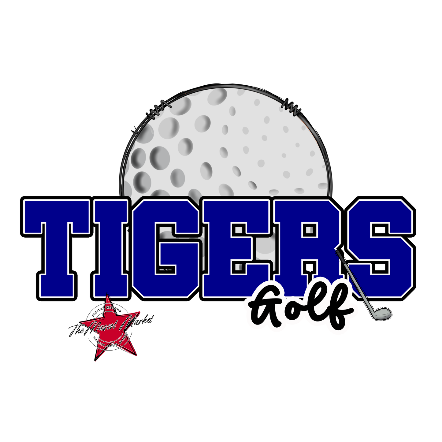 Tigers Varsity Golf-Blue