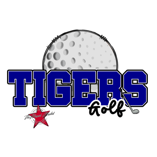 Tigers Varsity Golf-Blue