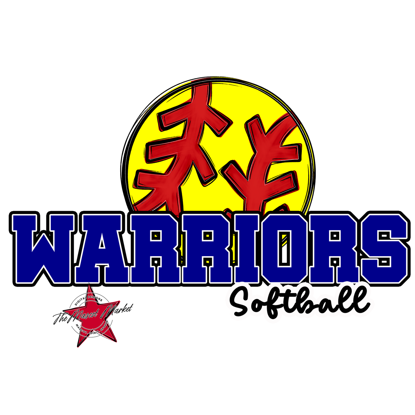 Warriors Varsity Softball-Blue