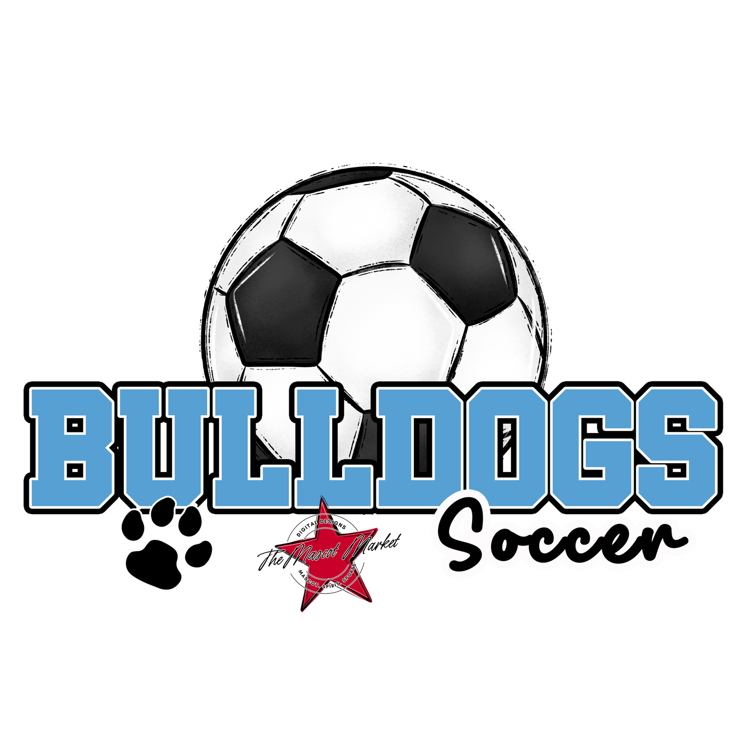 Bulldogs Varsity Soccer-Carolina Blue