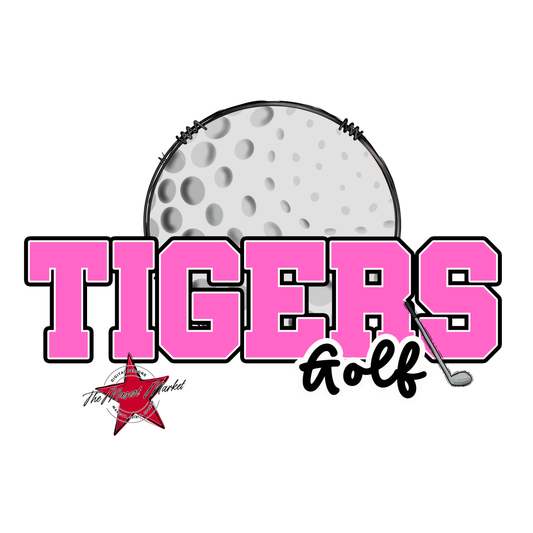 Tigers Varsity Golf-Baby Pink
