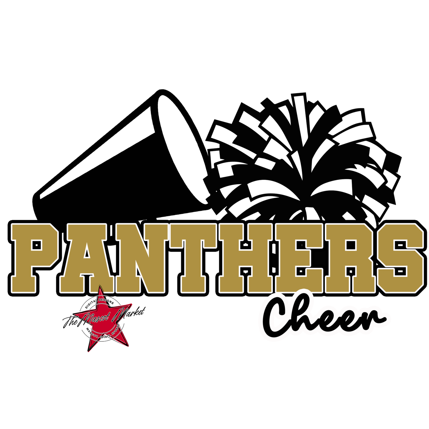 Panthers Varsity Cheer-Gold