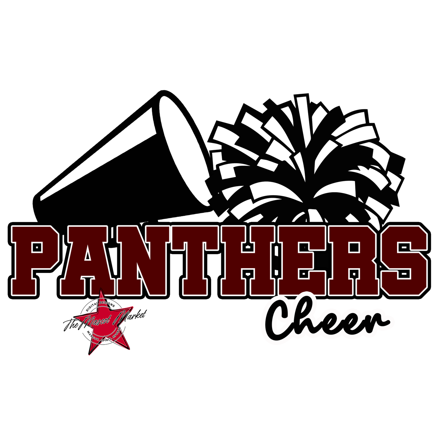 Panthers Varsity Cheer-Maroon