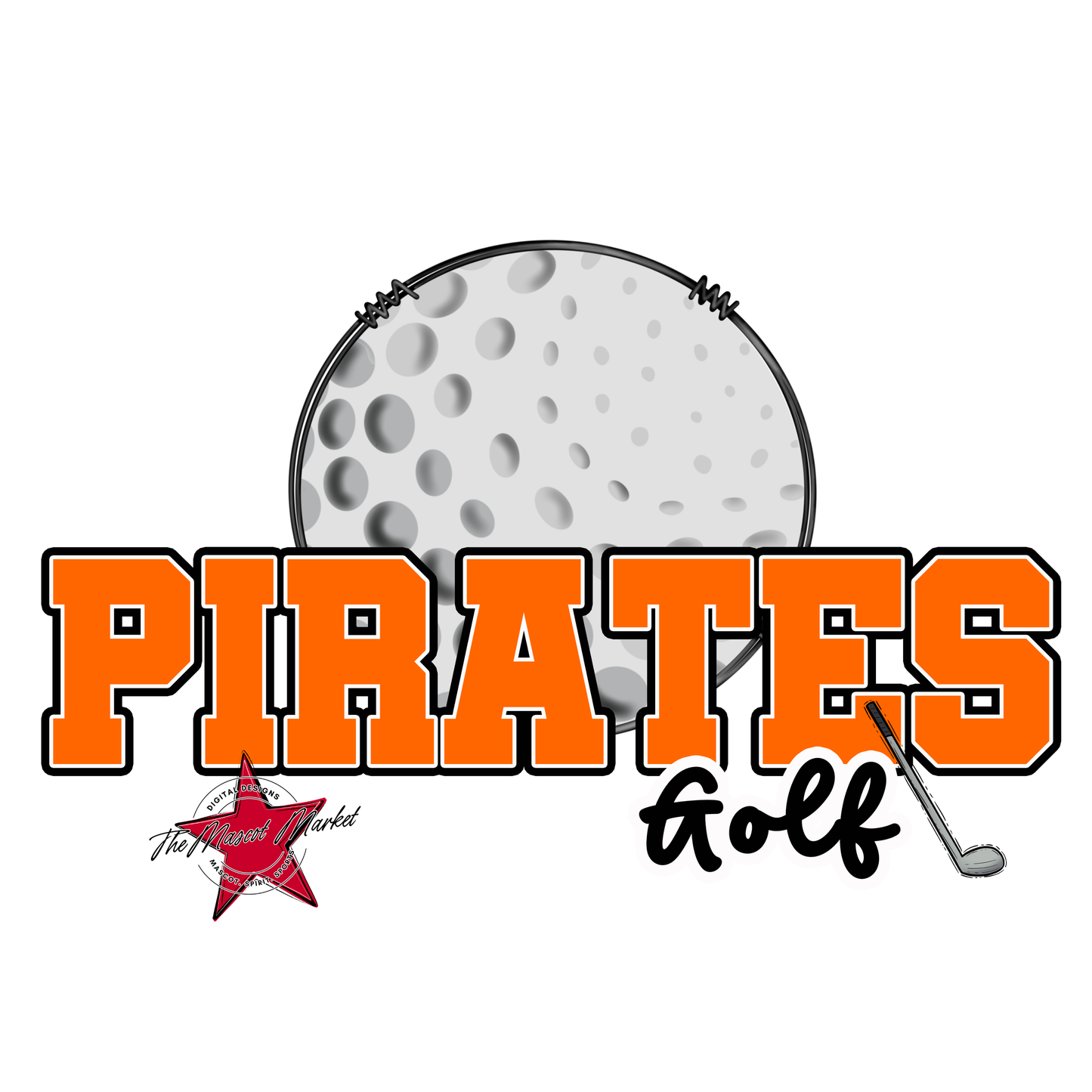 Pirates Varsity Golf-Orange