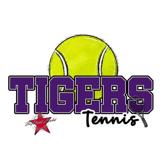 Tigers Varsity Tennis-Purple