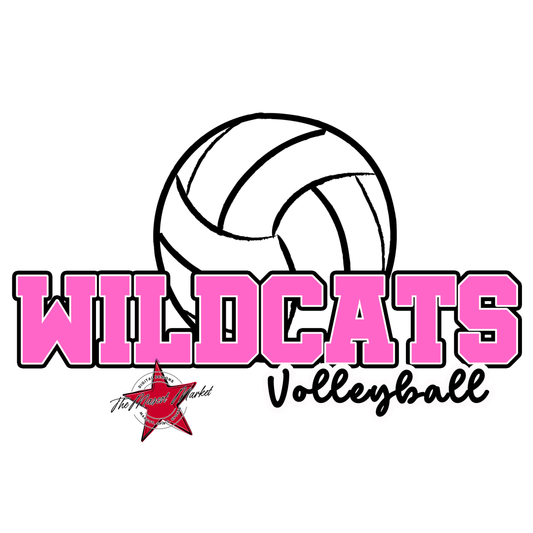 Wildcats Varsity Volleyball-Baby Pink
