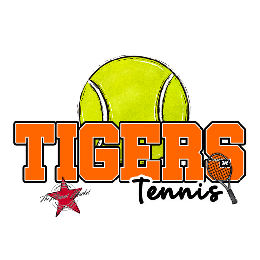 Tigers Varsity Tennis-Orange