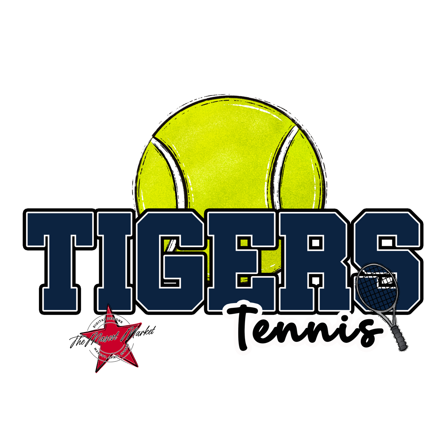 Tigers Varsity Tennis-Navy