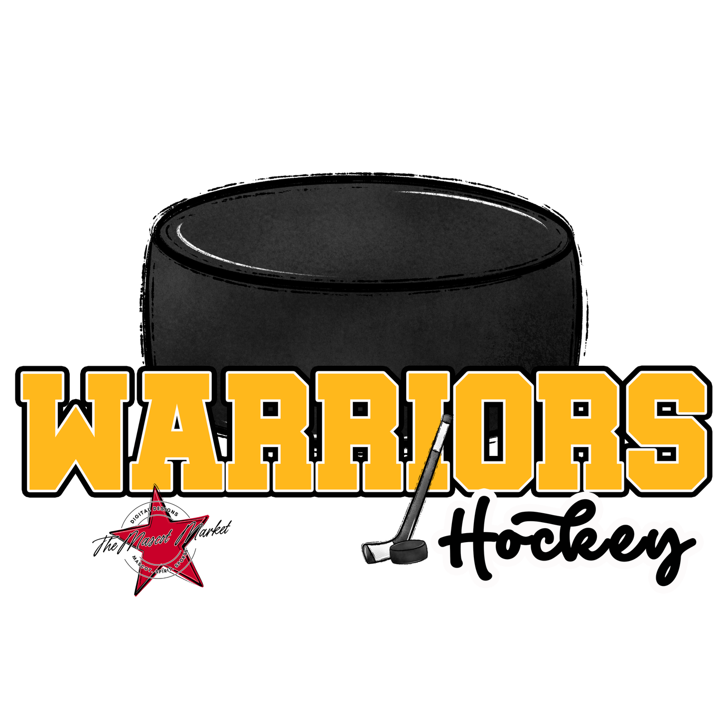 Warriors Varsity Hockey-Yellow