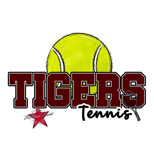 Tigers Varsity Tennis-Maroon