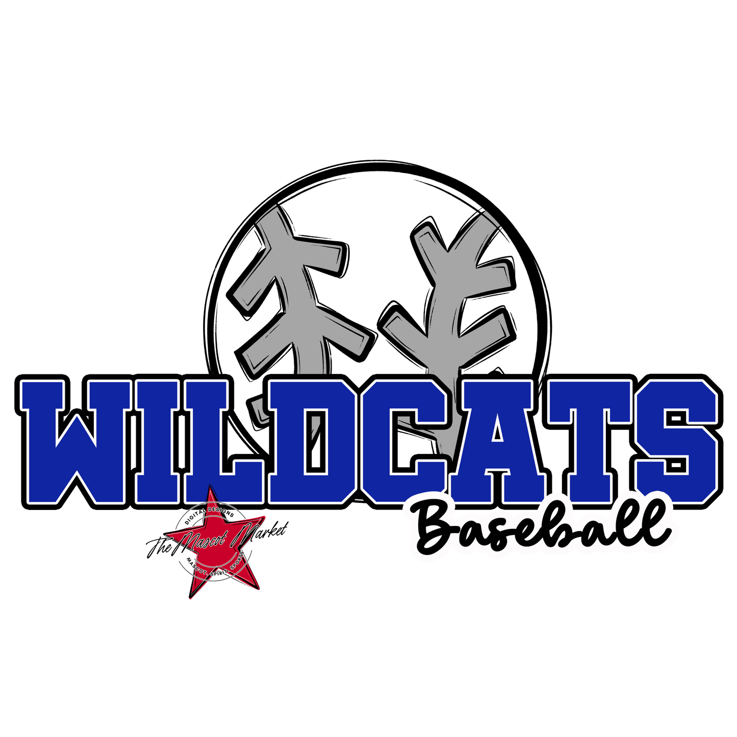 Wildcats Varsity Baseball-Royal Blue