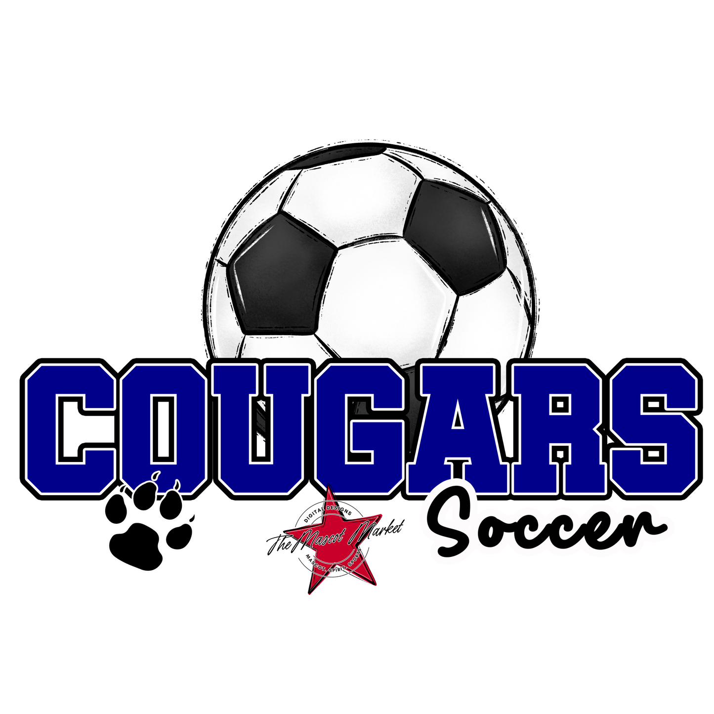 Cougars Varsity Soccer-Blue