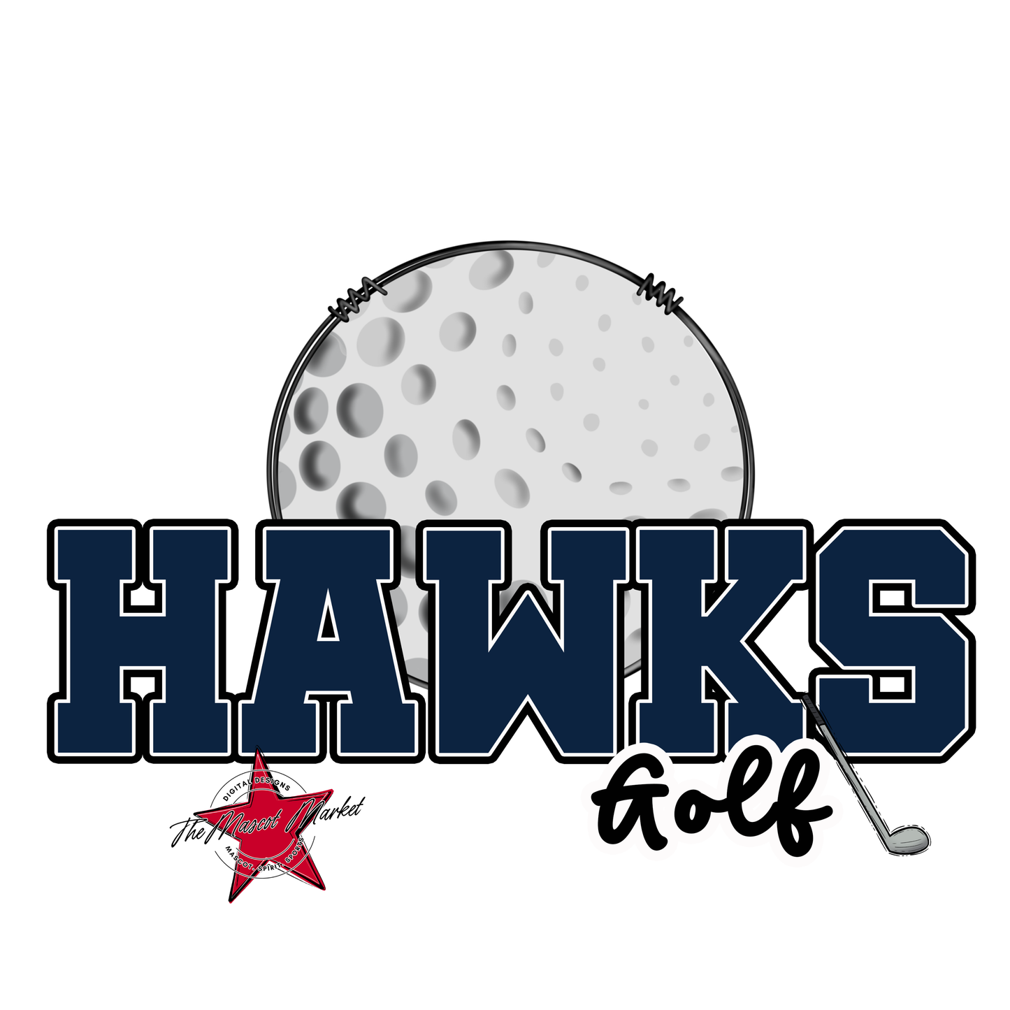 Hawks Varsity Golf-Navy