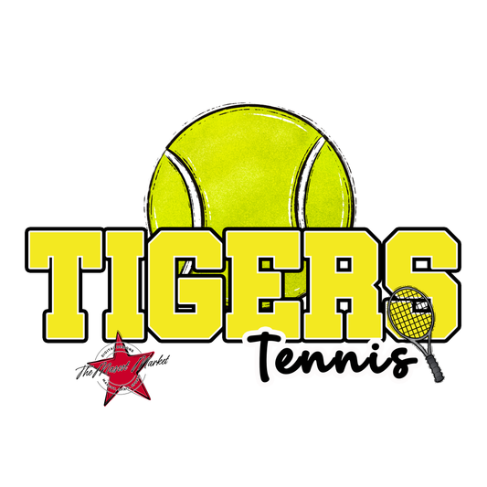 Tigers Varsity Tennis-Bright Yellow