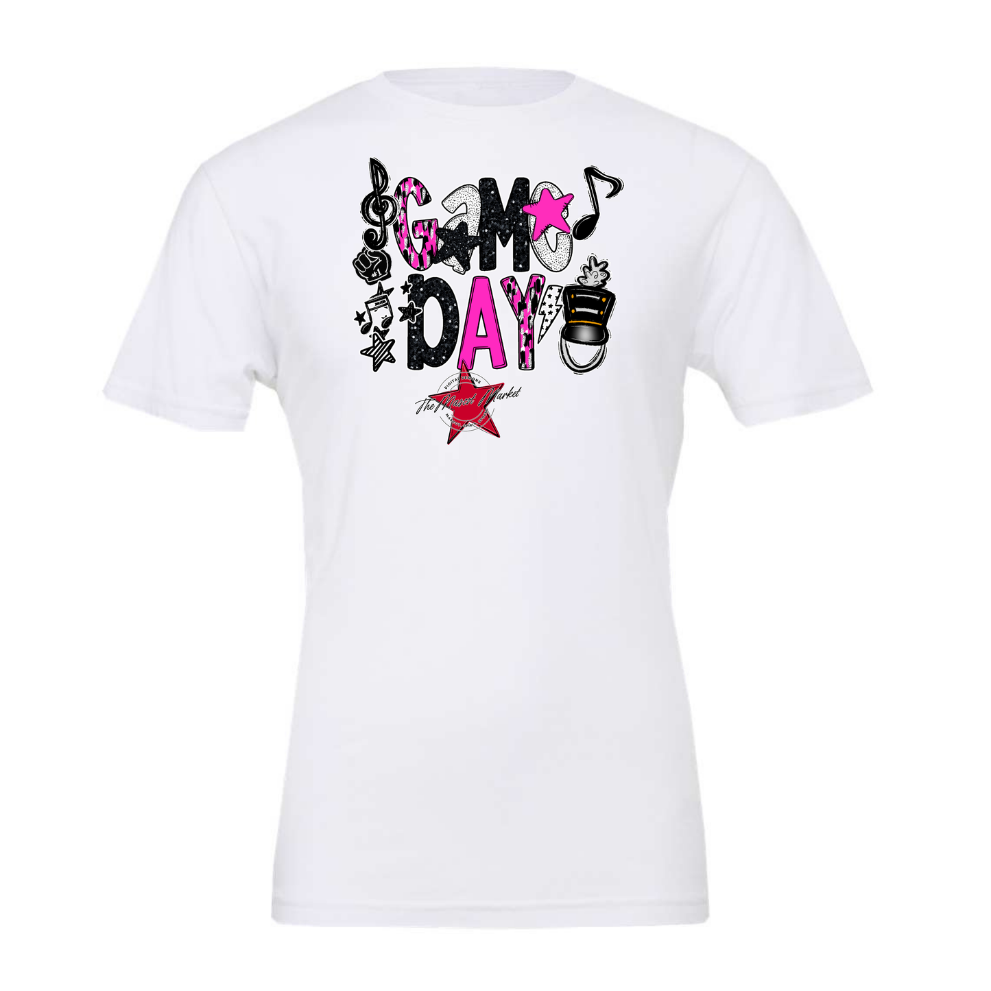 Game Day Scrape-Pink
