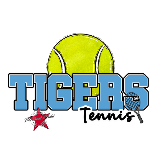 Tigers Varsity Tennis-Carolina Blue