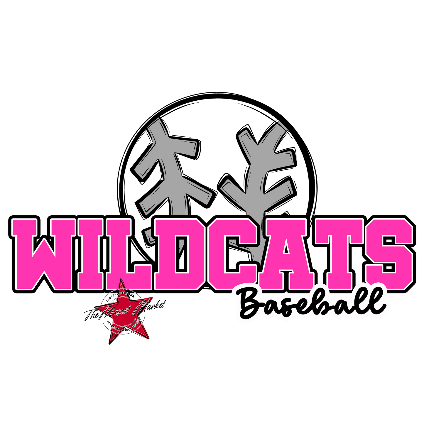 Wildcats Varsity Baseball-Pink