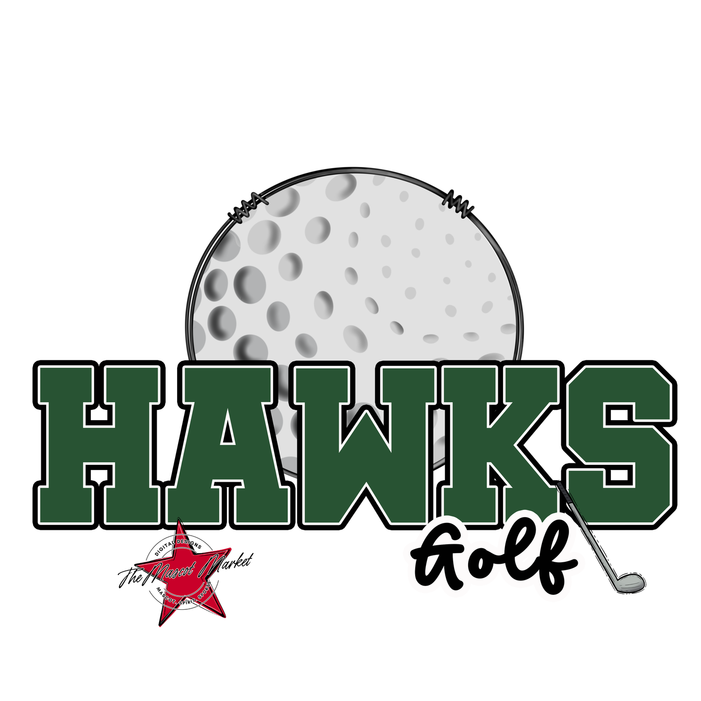 Hawks Varsity Golf-Green