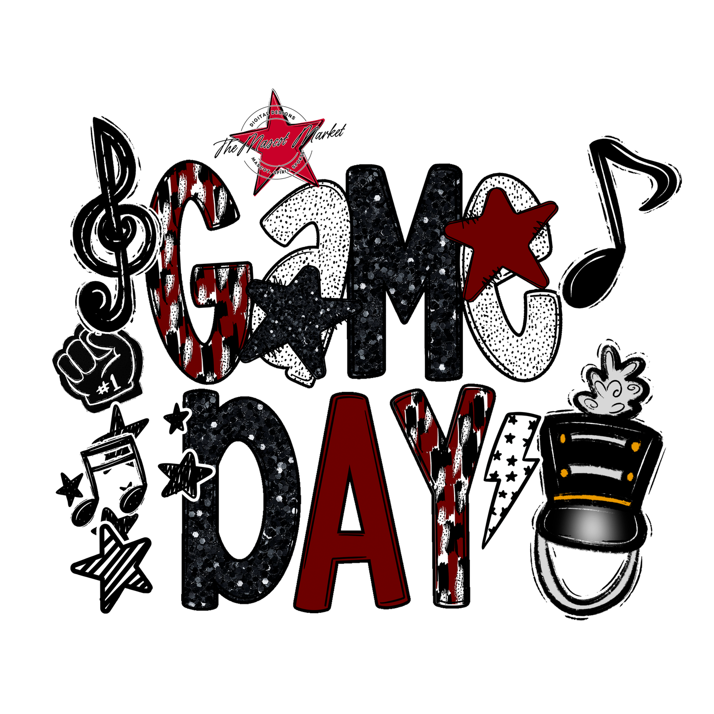 Game Day Scrape-Maroon