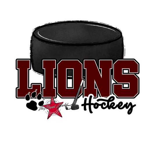 Lions Varsity Hockey-Maroon