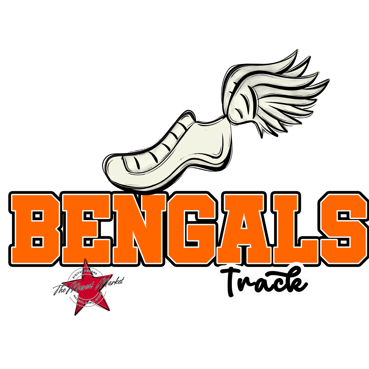 Bengals Varsity Track-Orange