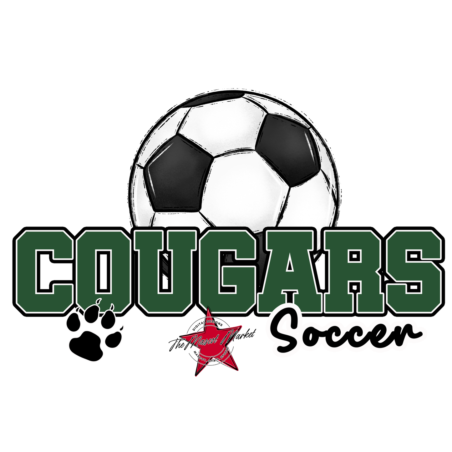 Cougars Varsity Soccer-Green