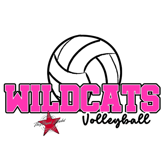 Wildcats Varsity Volleyball-Pink