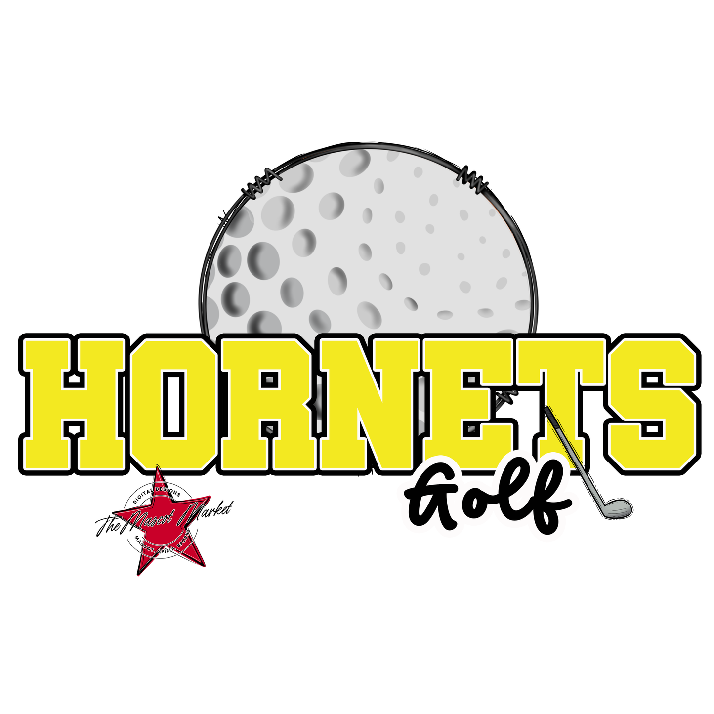 Hornets Varsity Golf-Bright Yellow
