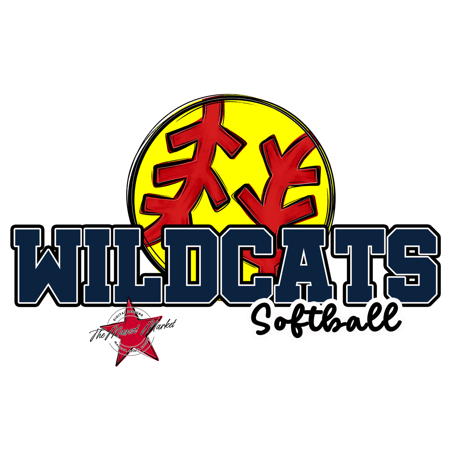 Wildcats Varsity Softball-Navy