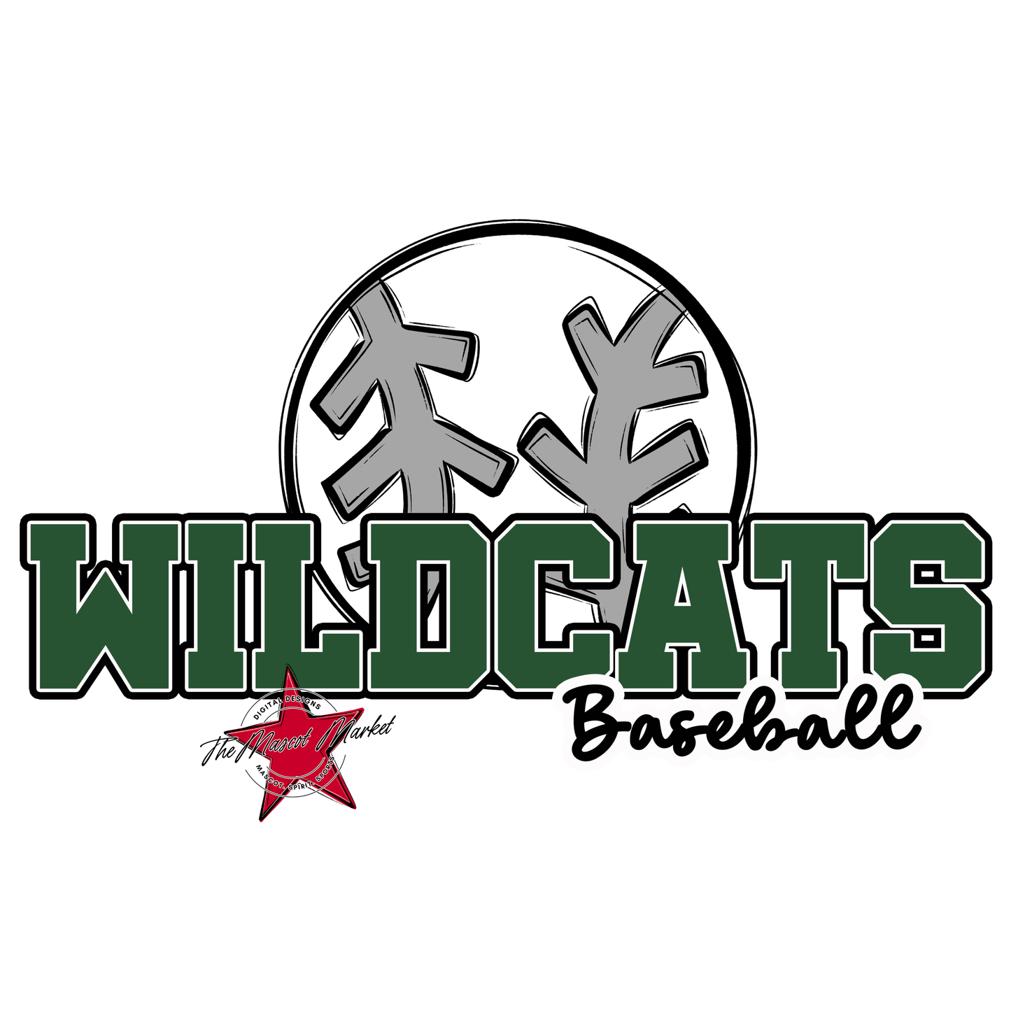Wildcats Varsity Baseball-Green