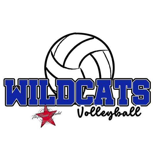 Wildcats Varsity Volleyball-Royal Blue