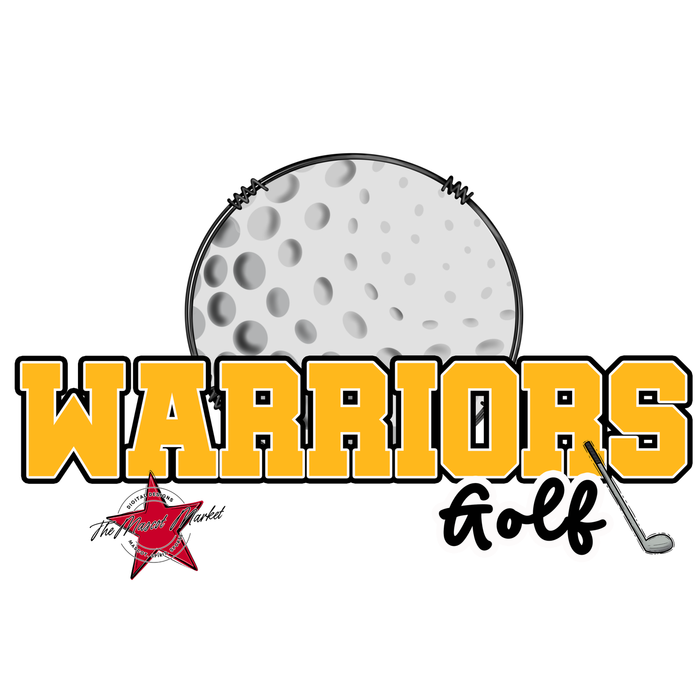Warriors Varsity Golf-Yellow